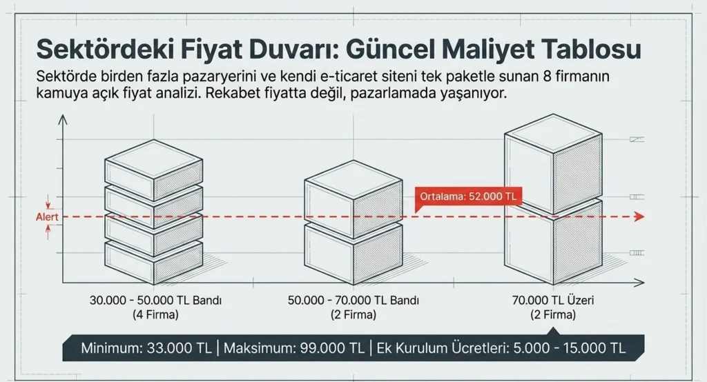 Pazaryeri Entegrasyonu Piyasadaki Fiyat Aralığı
